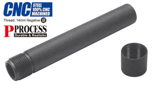 Guarder Steel Threaded Outer Barrel for TM P226, 14mm (Limited)