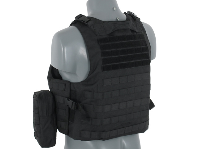 Lightweight AAV FSBE Assault Vest System V2 - Black [8FIELDS]