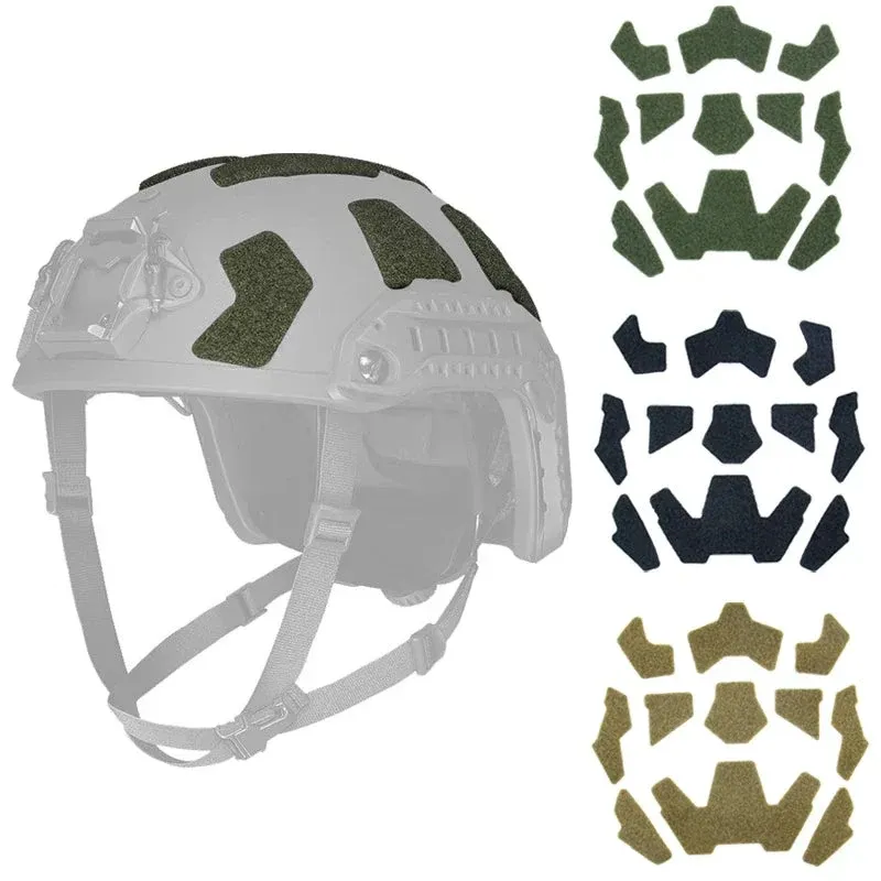 Kopie von Helmet Velcro Stripe Set (Oliv) #1