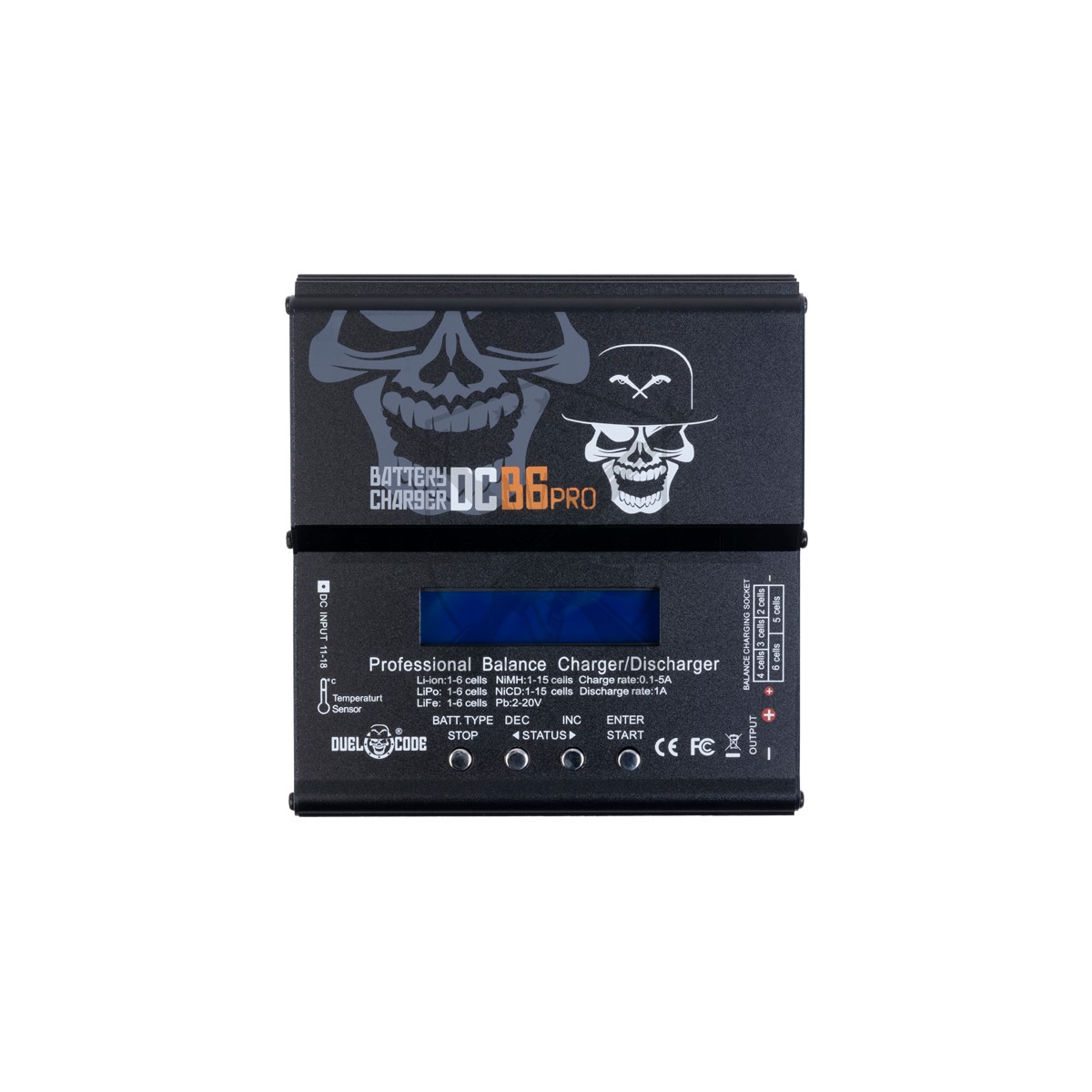 DUELCODE LIPO SMART CHARGER 7,4V & 11,1V PROGRAMMIERBAR DUELCODE LIPO SMART CHARGER 7,4V & 11,1V PROGRAMMIERBAR