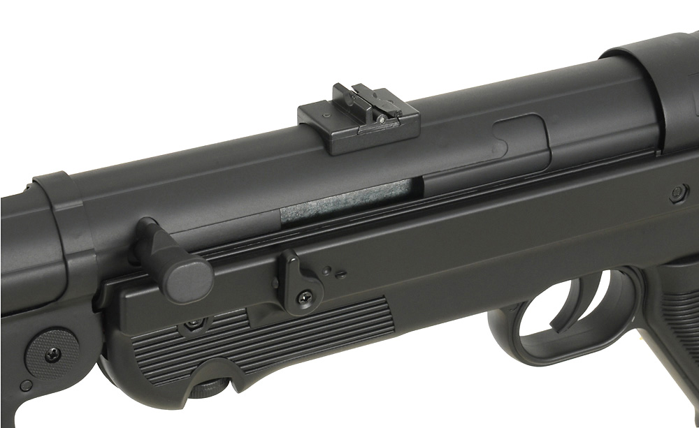 MP40 max. 0,5J AEG Vollmetall, Schwarz, optimierte Drosselung