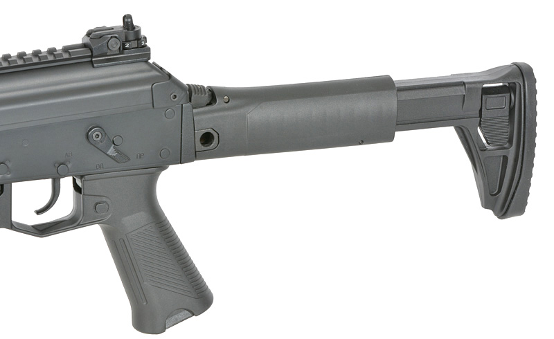 WE06 max. 0,5J AEG, VOLLMETALL, mit ESHOOTER ETU, optimierte Drosselung