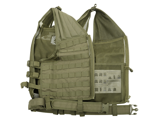Lightweight MOLLE Tactical Vest - Olive [8FIELDS]