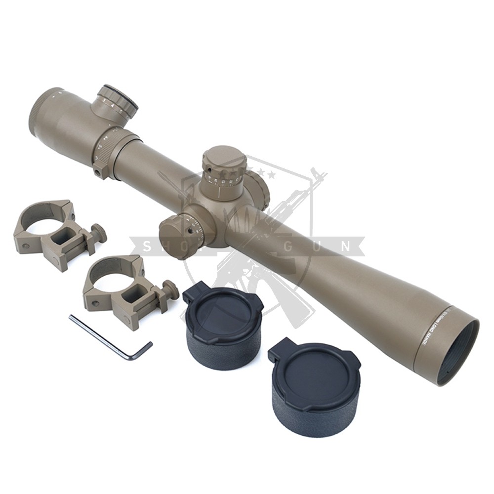3.5-10×40E-SF Zielfernrohr mit rot/grün beleuchtetem Fadenkreuz (TAN) 3.5-10×40E-SF Zielfernrohr mit rot/grün beleuchtetem Fadenkreuz (TAN)