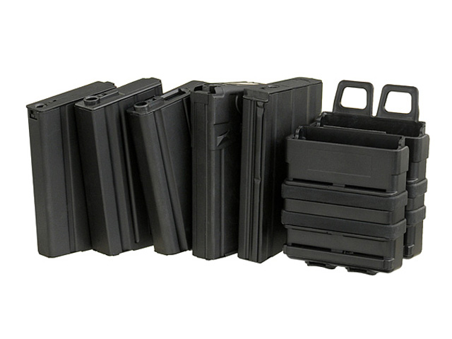 Polymer 7.62 Magazine Pouch - black [FMA]