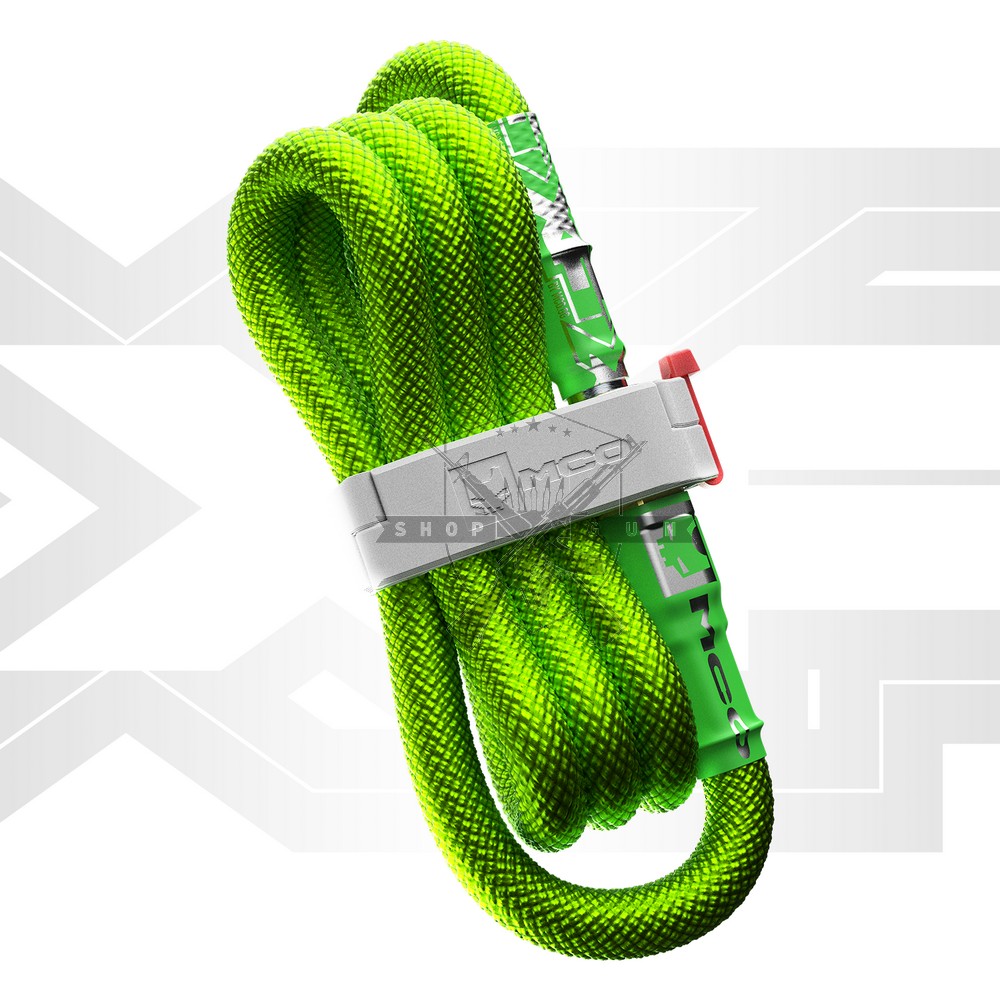 MCO HPA Line XF V2, Überlänge, ultra-fexible, Foster-Fittings (Toxic Green) MCO HPA Line XF V2, Überlänge, ultra-fexible, Foster-Fittings (Toxic Green)