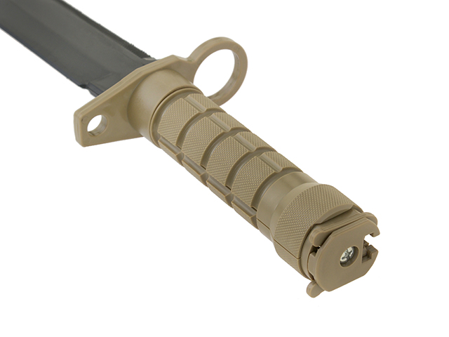 Dummy Bajonett mit Scheide für M4/M16 - Tan