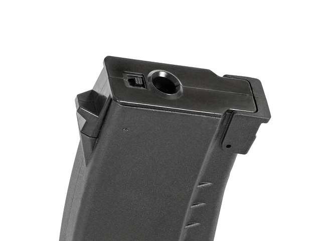 150rds Polymer AK74/AK105 Midcap Magazin, Schwarz