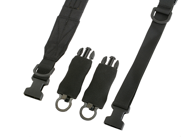 Padded Two Point Sling - Black [EM]