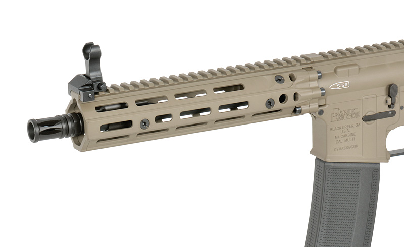 Daniel Defense MK18 RIII 10.3" max. 0,5J AEG mit Eshooter ETU, FDE