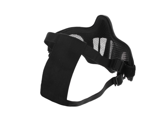 Ghost Style Mesh Face Mask - Black [Big Dragon]
