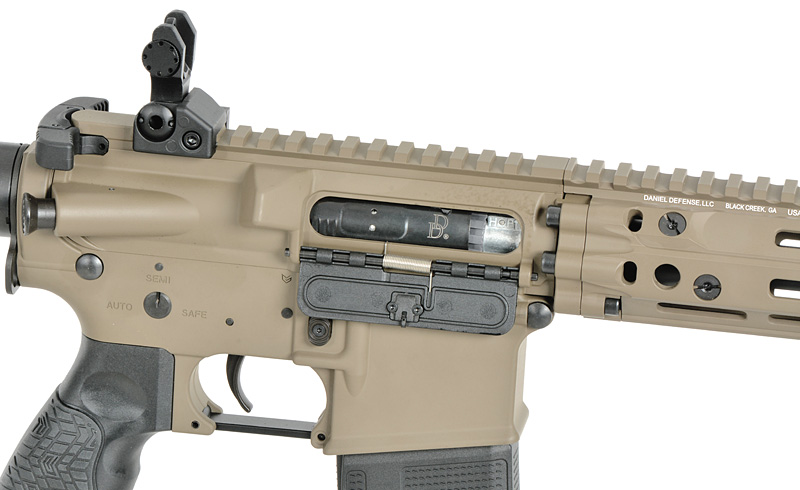 Daniel Defense MK18 RIII 10.3" max. 0,5J AEG mit Eshooter ETU, FDE