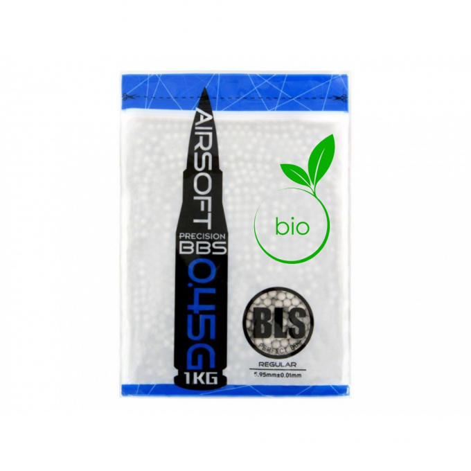 0,45G - BLS BIO BB'S 2200 Schuss, weiß 0,45G - BLS BIO BB'S 2200 Schuss, weiß