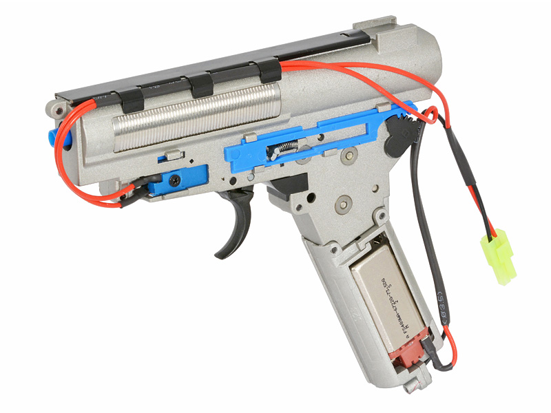 Kopie von Cyma V3 - Komplettgearbox für AK mit Neodymmagnet-Motor, Federschnellwechselsystem, mit Selectorplate für max. 0,5J AEG #1