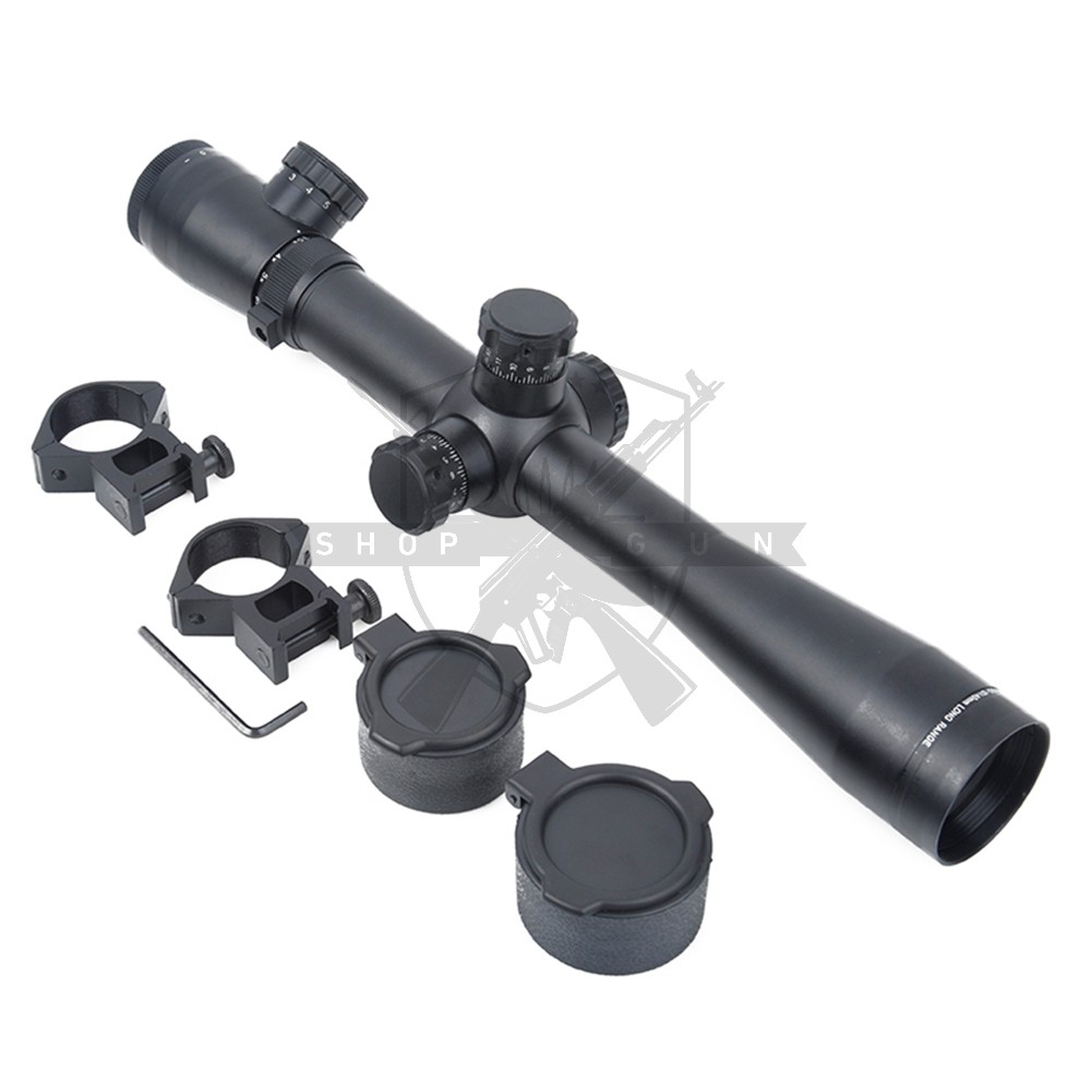 3.5-10×40E-SF Zielfernrohr mit rot/grün beleuchtetem Fadenkreuz (BK) 3.5-10×40E-SF Zielfernrohr mit rot/grün beleuchtetem Fadenkreuz (BK)