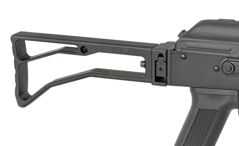 SLR AKS-74U max.0,5J AEG mit Tracer HopUp und Eshooter ETU