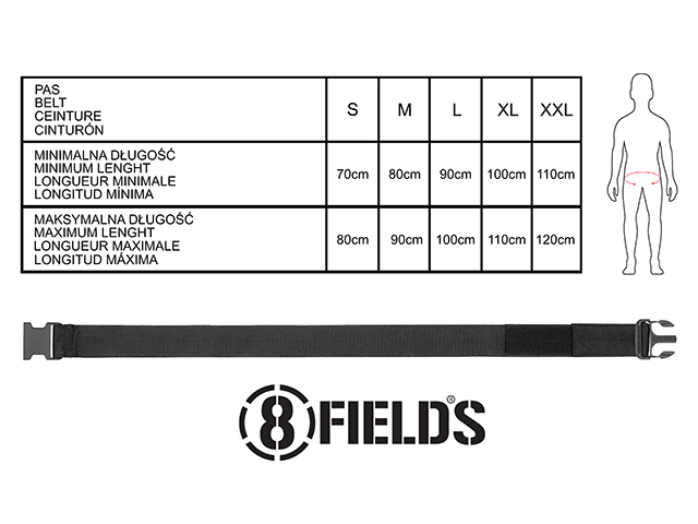 Rigid Combat Belt (L) - Olive [8FIELDS]