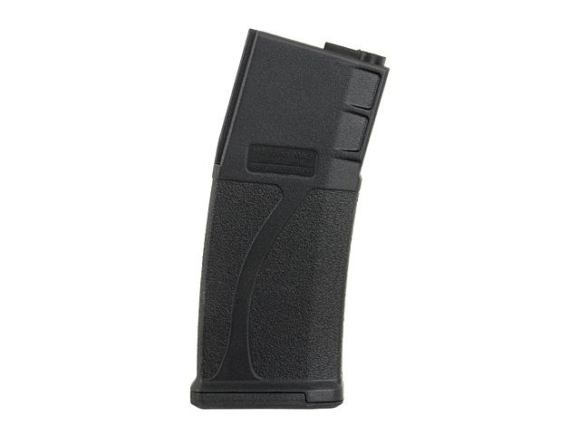 [10er Box] Guarder Bluebox 140rds Midcap-Magazine für 416/SCAR16/AR15, Schwarz