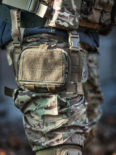 Modular Padded Drop Leg Panel - Olive [8FIELDS] - Restposten
