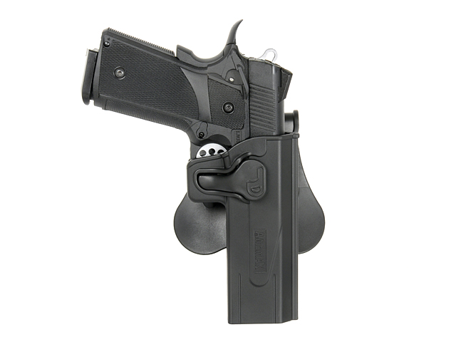 Hi-Capa Airsoft Holster Series - Black [Amomax]
