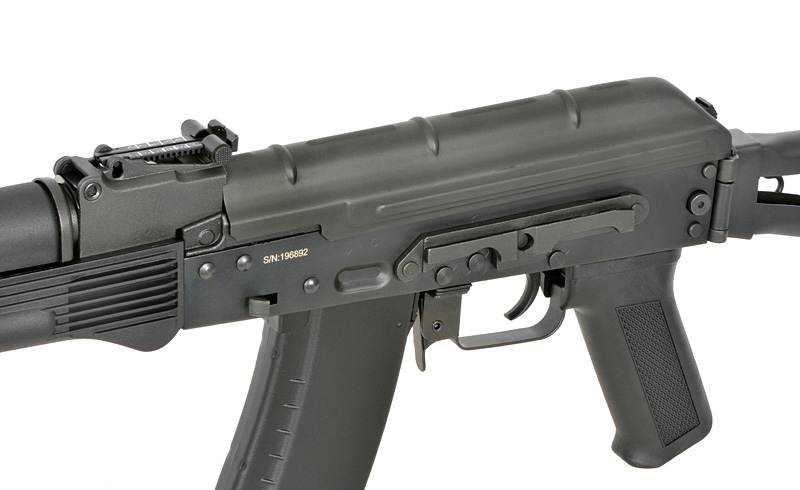 CM.053 AK74S Vollstahl S-AEG mit Eshooter ETU