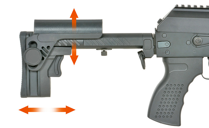 CM.113A AK-74 Tactical max. 0,5J AEG mit Eshooter ETU