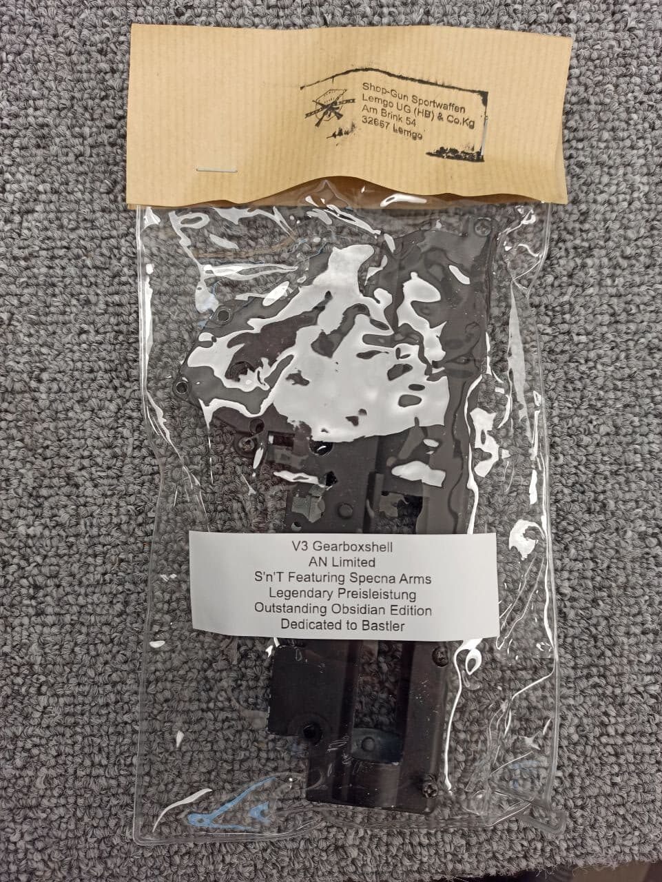 V3 7mm-QD-Gearboxshell mit Parts für 36er von Specna Arms Edge, S&T, ARES (A.N.; LIMITED) V3 7mm-QD-Gearboxshell mit Parts für 36er von Specna Arms Edge, S&T, ARES (A.N.; LIMITED)