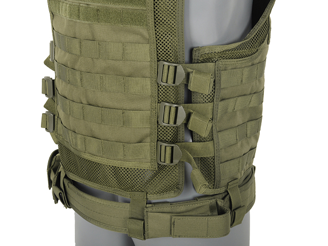 Lightweight MOLLE Tactical Vest - Olive [8FIELDS]