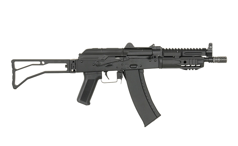 SLR AKS-74U max.0,5J AEG mit Tracer HopUp und Eshooter ETU