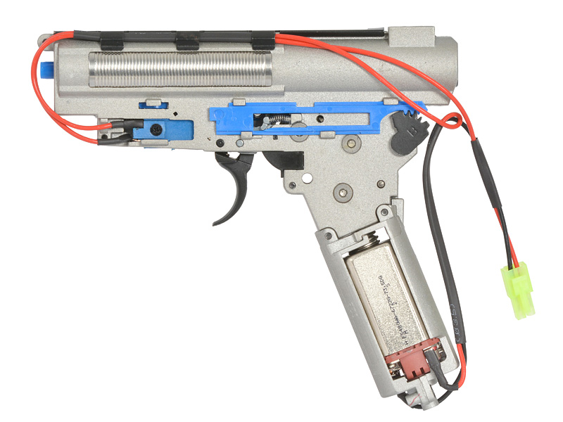 Kopie von Cyma V3 - Komplettgearbox für AK mit Neodymmagnet-Motor, Federschnellwechselsystem, mit Selectorplate für max. 0,5J AEG #1