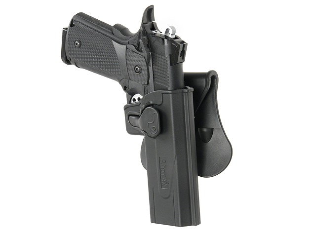 Hi-Capa Airsoft Holster Series - Black [Amomax]