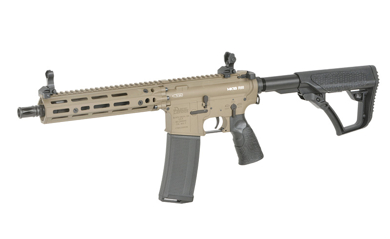Daniel Defense MK18 RIII 10.3" max. 0,5J AEG mit Eshooter ETU, FDE