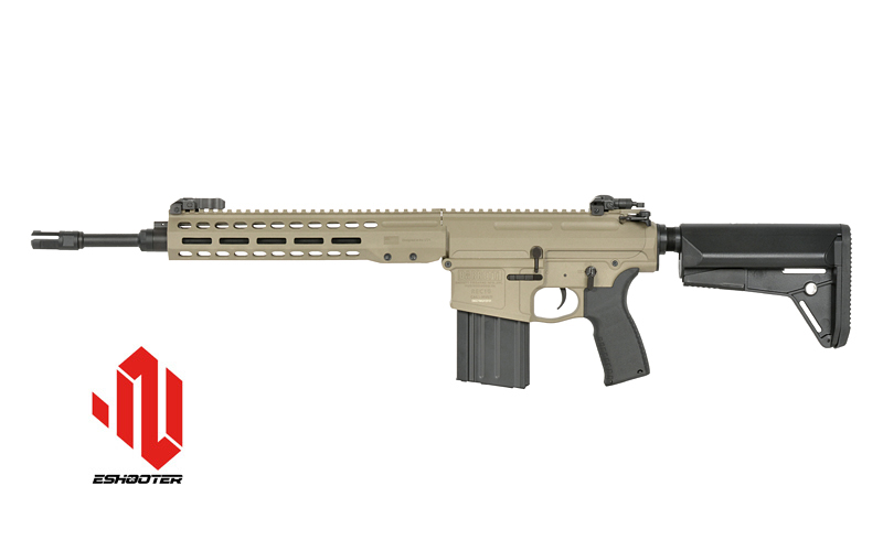 Barrett Rec10 S-AEG mit Eshooter ETU - TAN