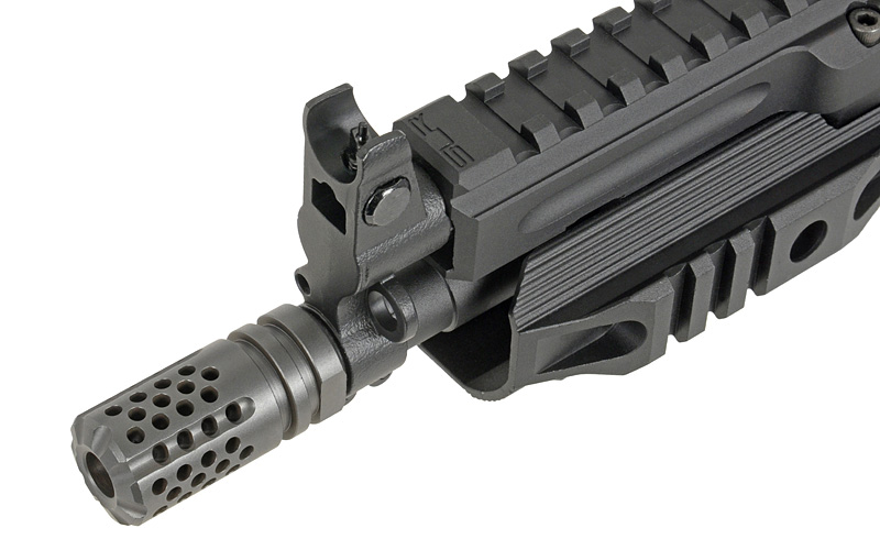 SLR AKS-74U max.0,5J AEG mit Tracer HopUp und Eshooter ETU