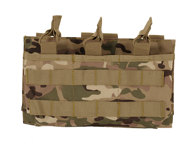 7.62/.308 Open-Top Triple Magazine Pouch - Multicamo 7.62/.308 Open-Top Triple Magazine Pouch - Multicamo