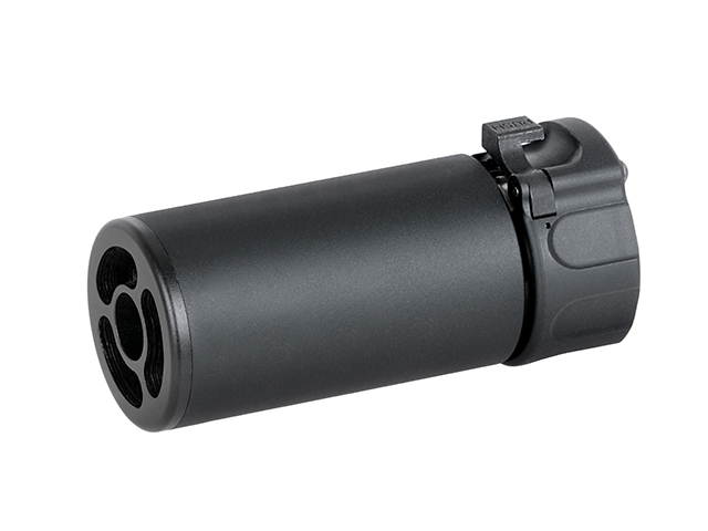 90MM Dummyschalldämpfer, schwarz