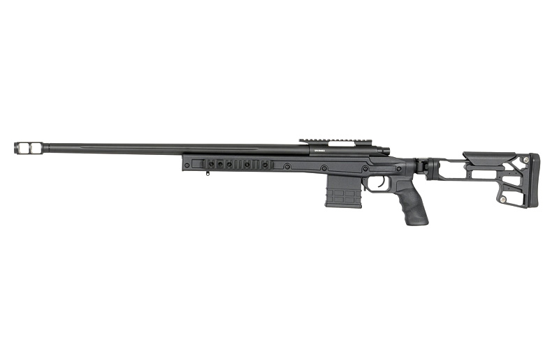 CM.707-U Upgrade Sniper/Federdruckgewehr, Schwarz