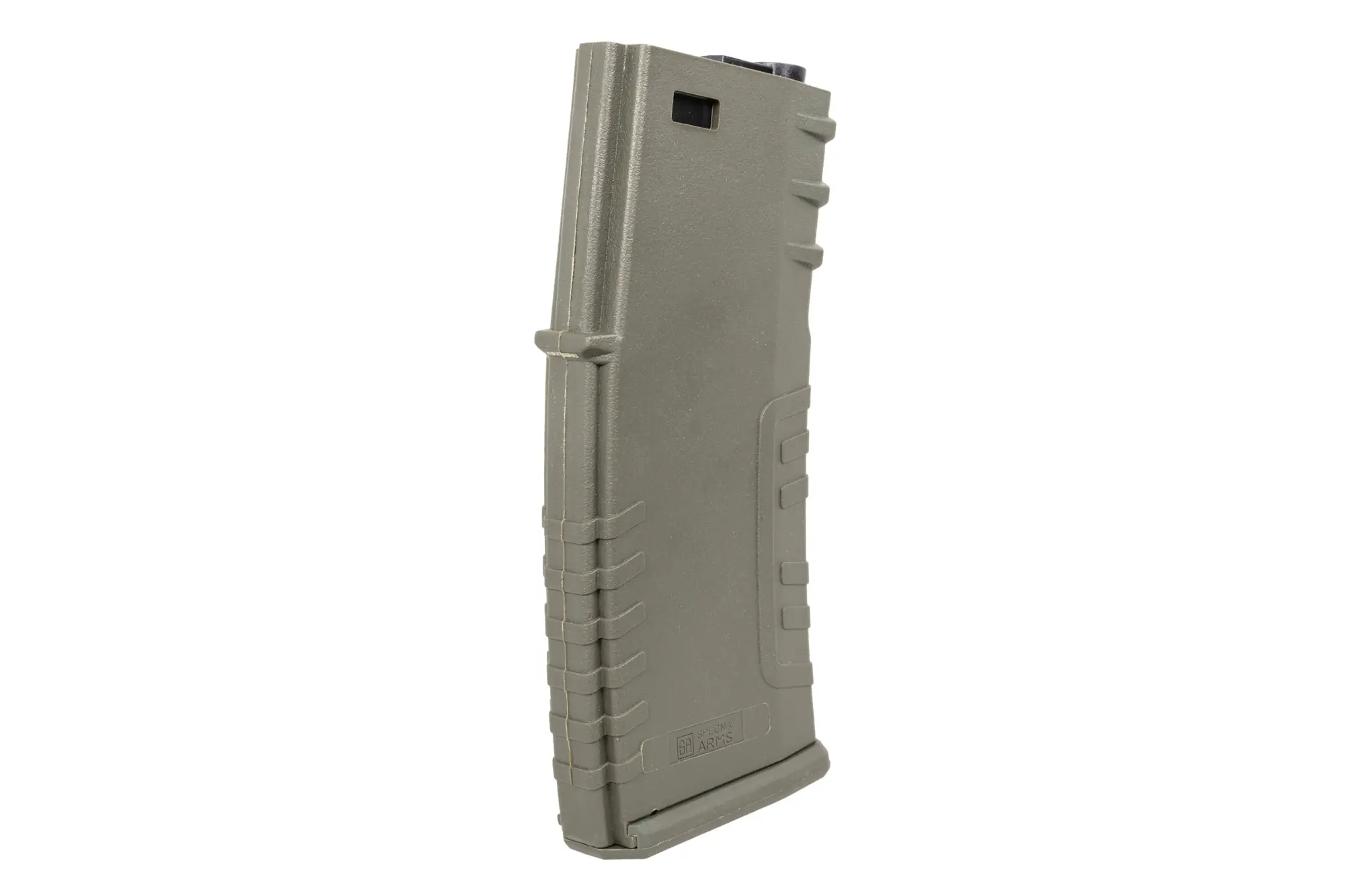 120rds 'S2-Mag' AR Midcap Magazin, Polymer, oliv