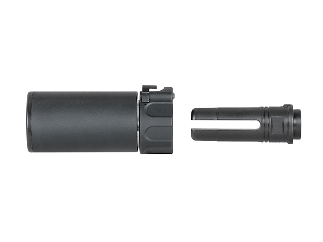 90MM Dummyschalldämpfer, schwarz