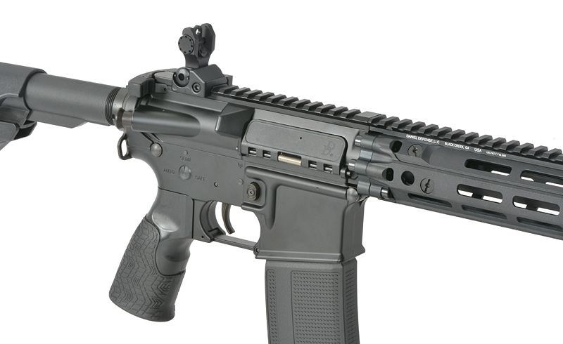 Daniel Defense MK18 RIII 10.3" max. 0,5J AEG mit Eshooter ETU, Schwarz