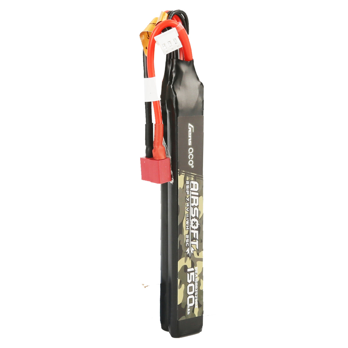 Gens Ace 25C 1500mAh 2S1P 7.4V Double-Sticktype mit T-Stecker