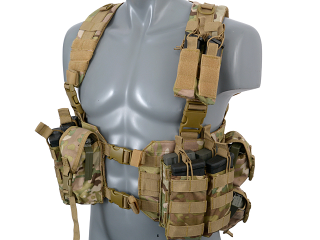 Split Front Chest Harness - Coyote [8FIELDS]