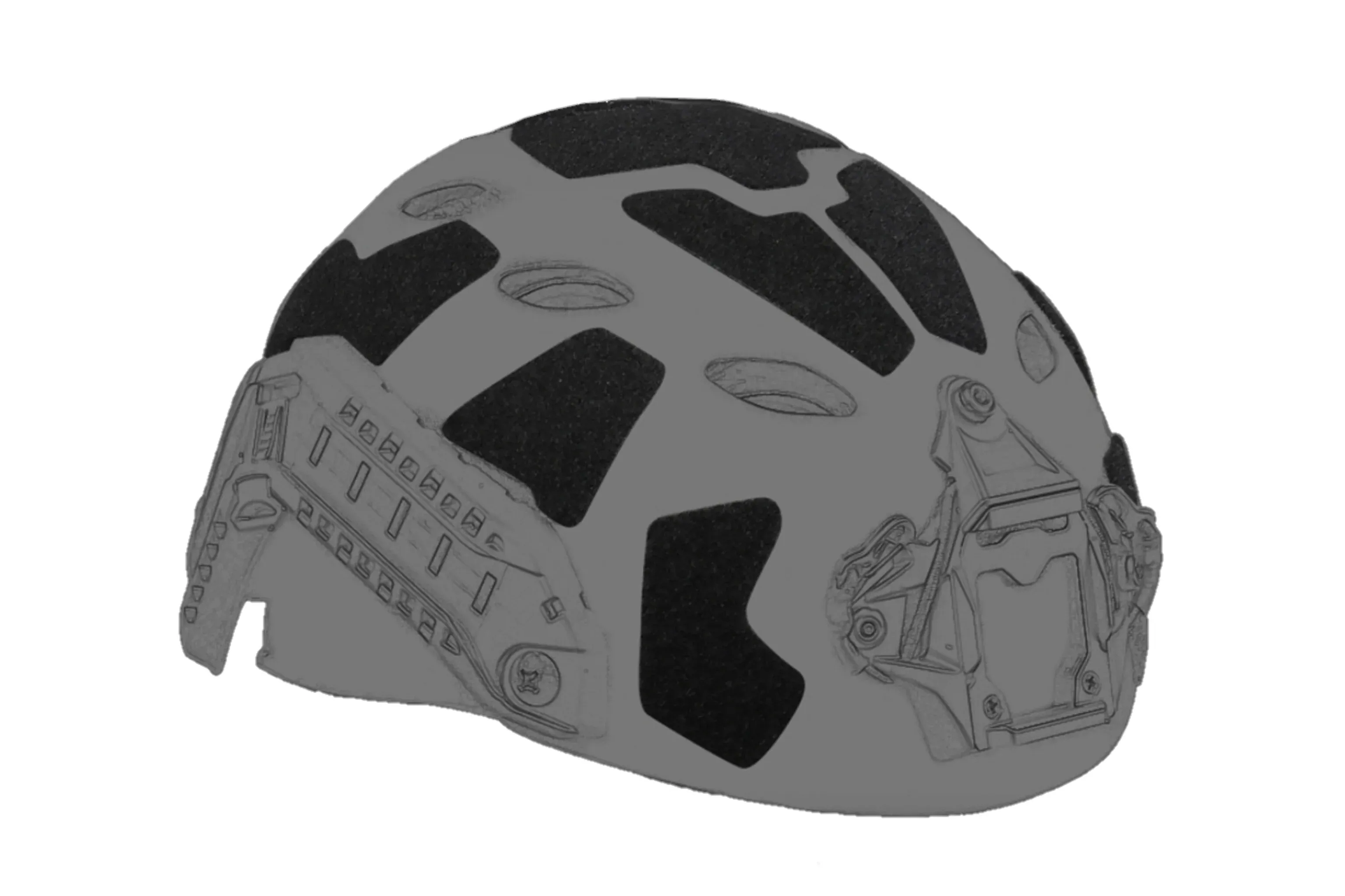 Kopie von Helmet Velcro Stripe Set (Oliv) #1