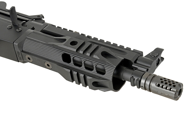 SLR AKS-74U max.0,5J AEG mit Tracer HopUp und Eshooter ETU