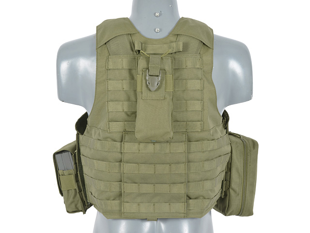 Combat Modular Armor System Replica - olive [8FIELDS]