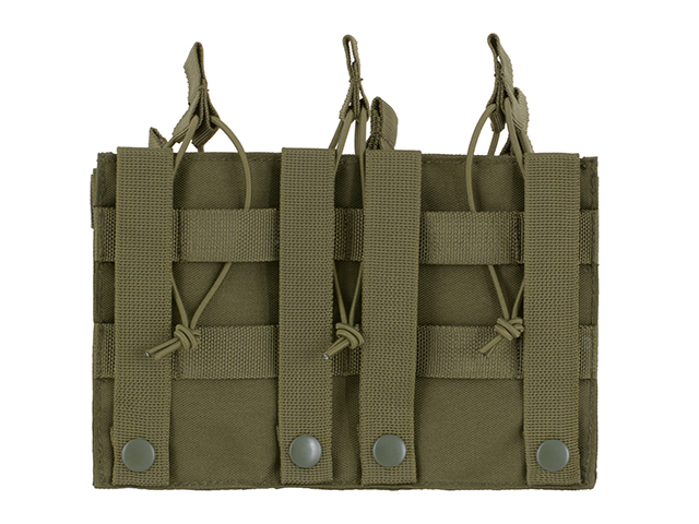 Triple Stacker M4/M16/AR-15 Mag Pouch - OLIVE [8FIELDS]