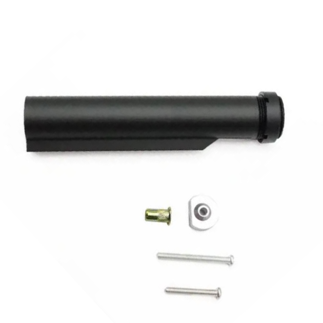 Stocktube für M4/AR, Metall (incl. Schraube & Konterstück) (BK)