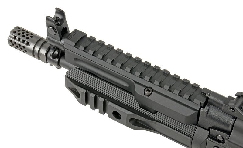 SLR AKS-74U max.0,5J AEG mit Tracer HopUp und Eshooter ETU