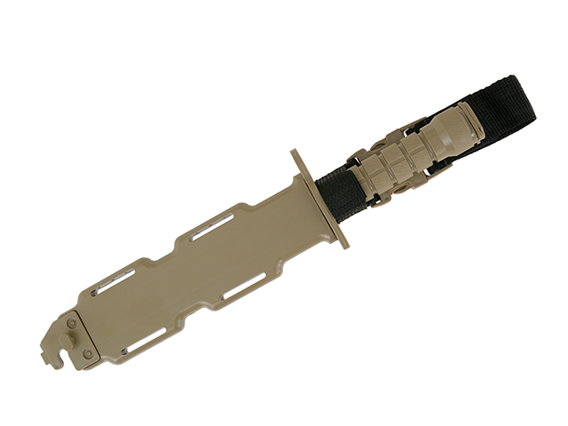 Dummy Bajonett mit Scheide für M4/M16 - Tan Dummy Bajonett mit Scheide für M4/M16 - Tan