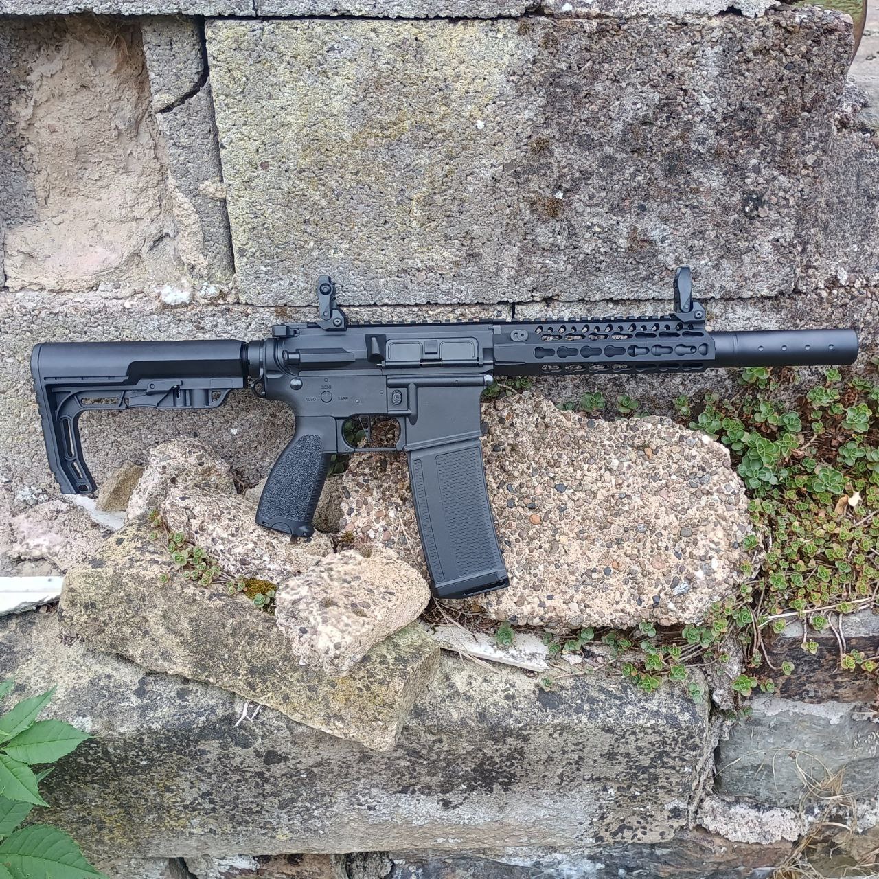 CUSTOMGUN: WE07 'Gunfighter' max 0,5J Highspeed AEG mit Eshooter ETU&Mosfet
